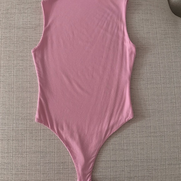 Naked Wardrobe Baby Pink Bodysuit. Size small - Picture 8 of 12